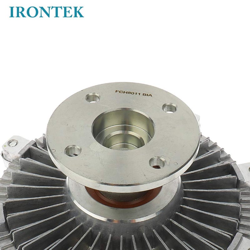 IRONTEK قابض مروحة تبريد المحرك IRONTEK 1712082Z10 مناسب لنيسان [05-14 فرونتير 4.0L، 12-14 NV1500 4.0L/NV2500 4.0L/ NV3500 4.0L، 05-12 باثفايندر 4.0L/ إكستيرا 4.0L] قابض مروحة المبرد 21082EA200 - Image 5
